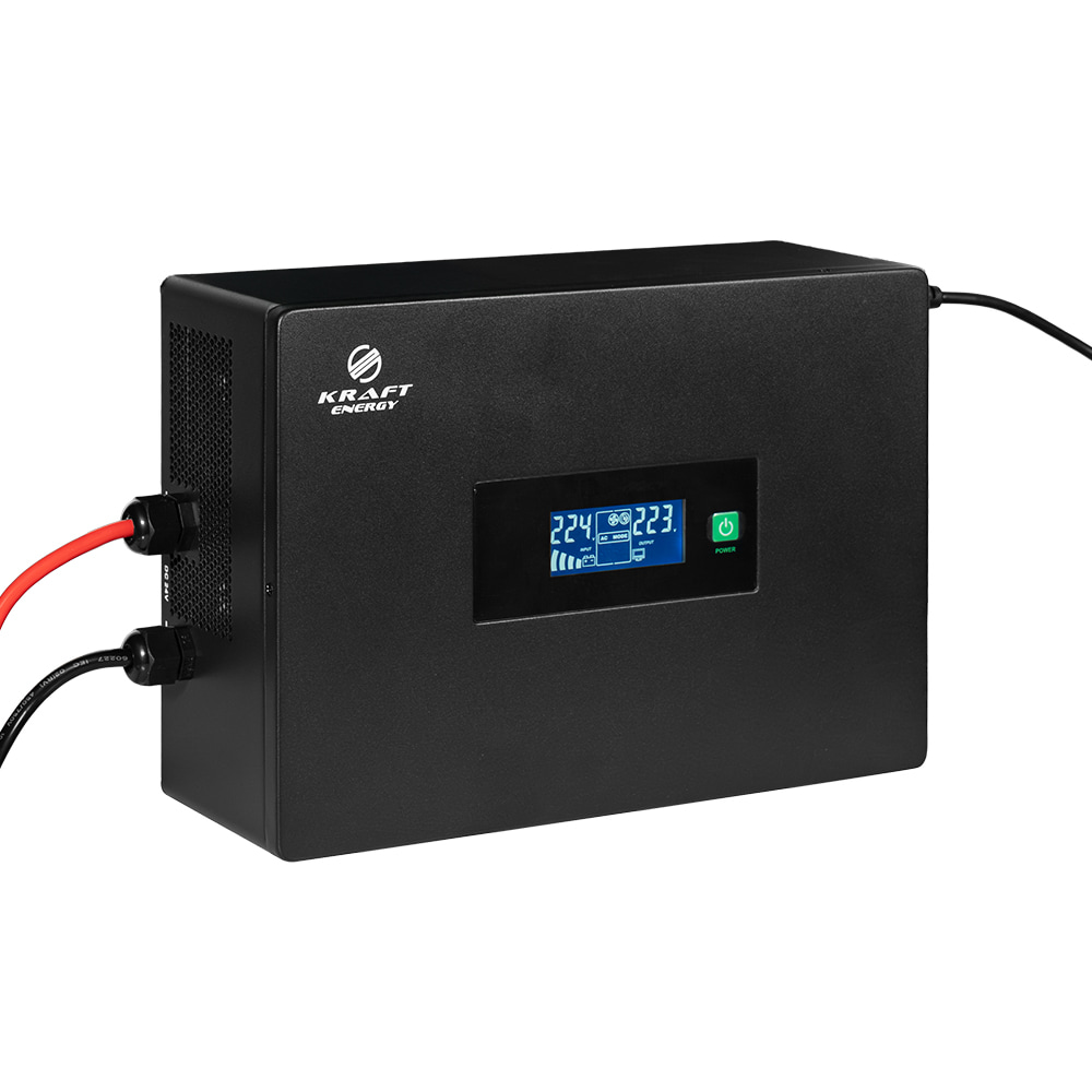 Інвертор високочастотний KRF-SAVR1000VA/1kW-12V Kraft Інвертор високочастотний KRF-SAVR1000VA/1kW-12V Kraft