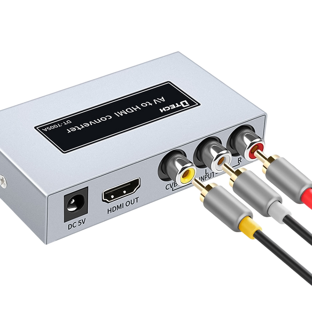 Конвертор AV-HDMI (DT-7005A) DTECH Конвертор AV-HDMI (DT-7005A) DTECH