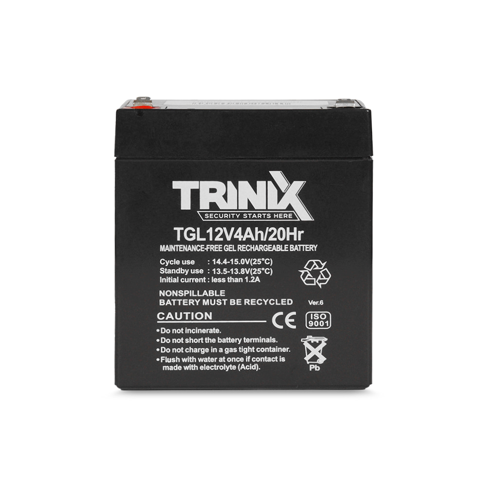 Акумуляторна батарея TGL12V4Ah/20Hr TRINIX GEL Акумуляторна батарея TGL12V4Ah/20Hr TRINIX GEL
