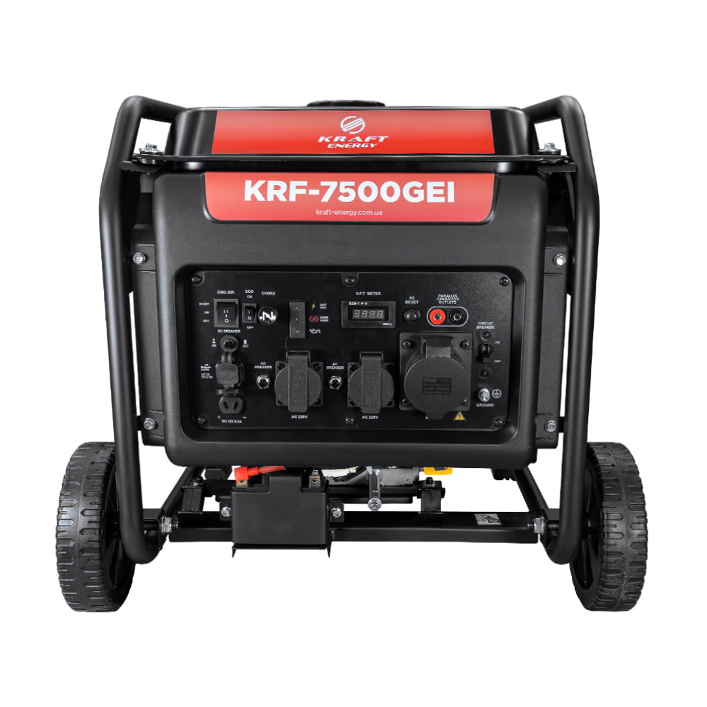 Інверторний бензиновий генератор KRF-7500GEI Kraft Інверторний бензиновий генератор KRF-7500GEI Kraft