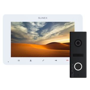 Комплект відеодомофону SM-07MHD WHITE + ML-17HD BLACK Slinex