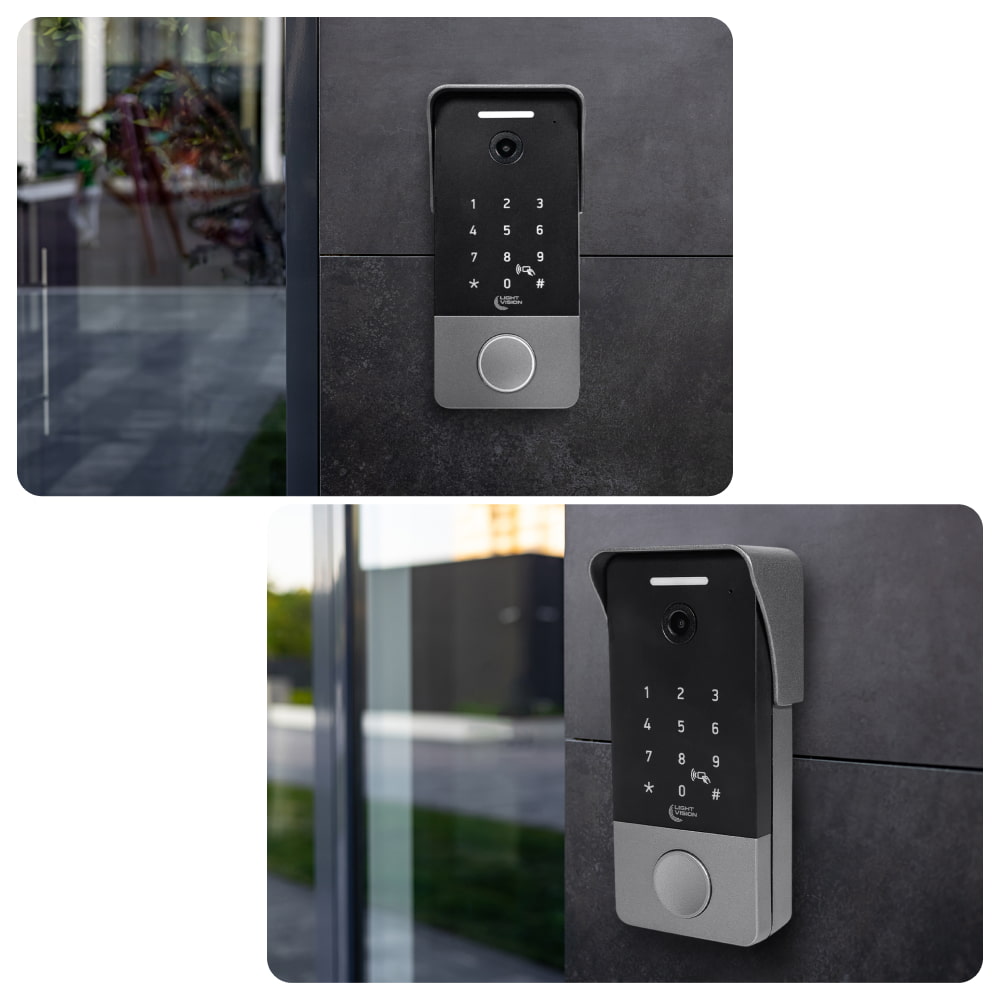 Відеопанель RIO FHD(KEY) SILVER Light Vision Відеопанель RIO FHD(KEY) SILVER Light Vision