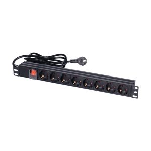 Блок розеток NVC-PDU/8M-16А Black