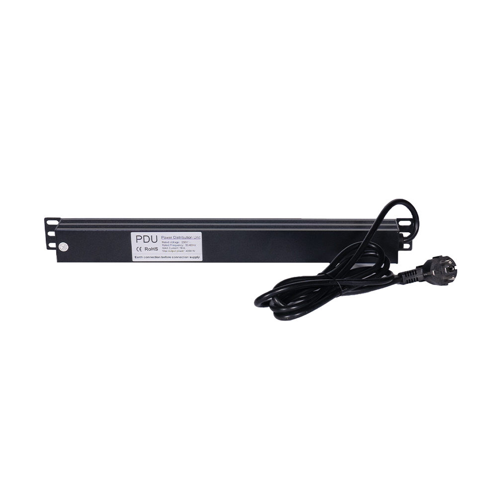 Блок розеток NVC-PDU/8M-16А Black Блок розеток NVC-PDU/8M-16А Black