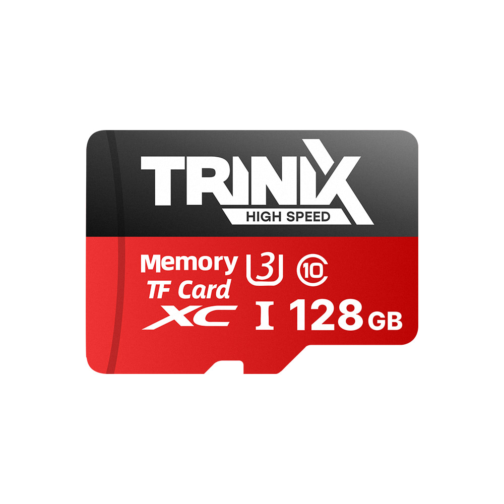 Карта пам'яті 128GB microSDXC (з SD адаптером) U3 V30 A1 Trinix Карта пам'яті 128GB microSDXC (з SD адаптером) U3 V30 A1 Trinix