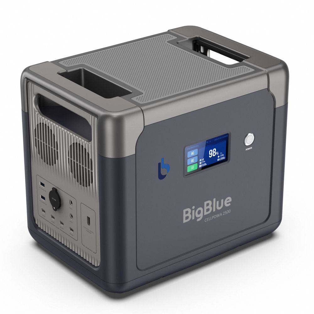 Портативна зарядна станція CP2500 BIG BLUE Портативна зарядна станція CP2500 BIG BLUE