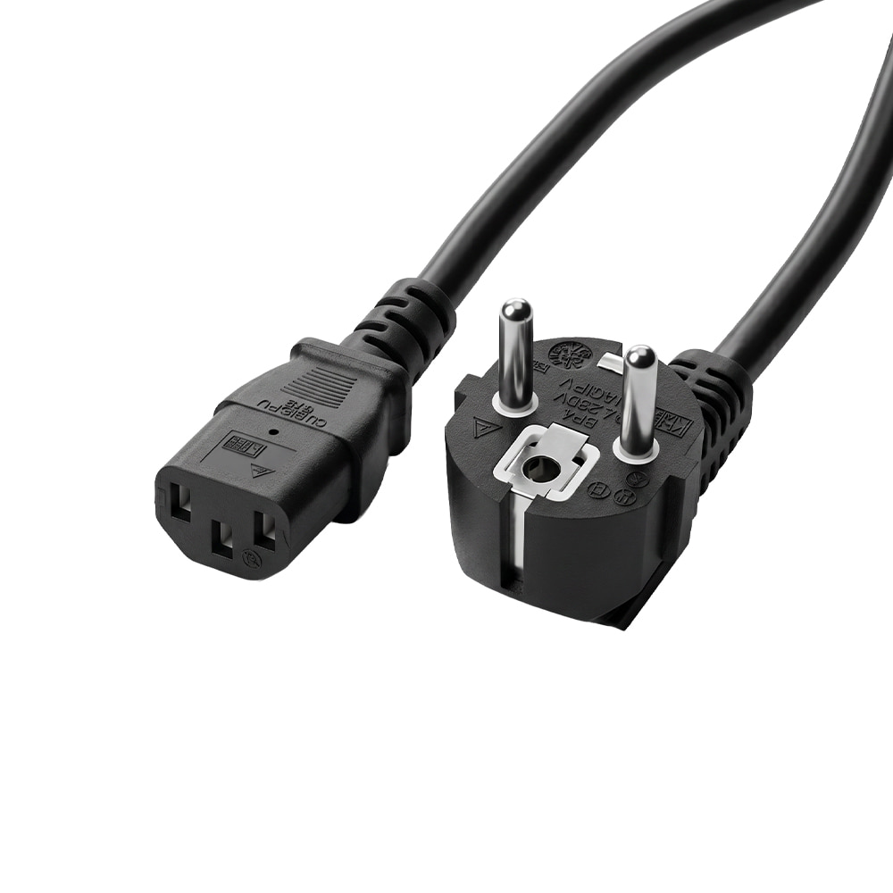 Кабель C13-EU plug євророзетка 1.8м Кабель C13-EU plug євророзетка 1.8м