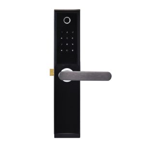 Замок біометричний TRL-5104BTF BLACK Right TRINIX