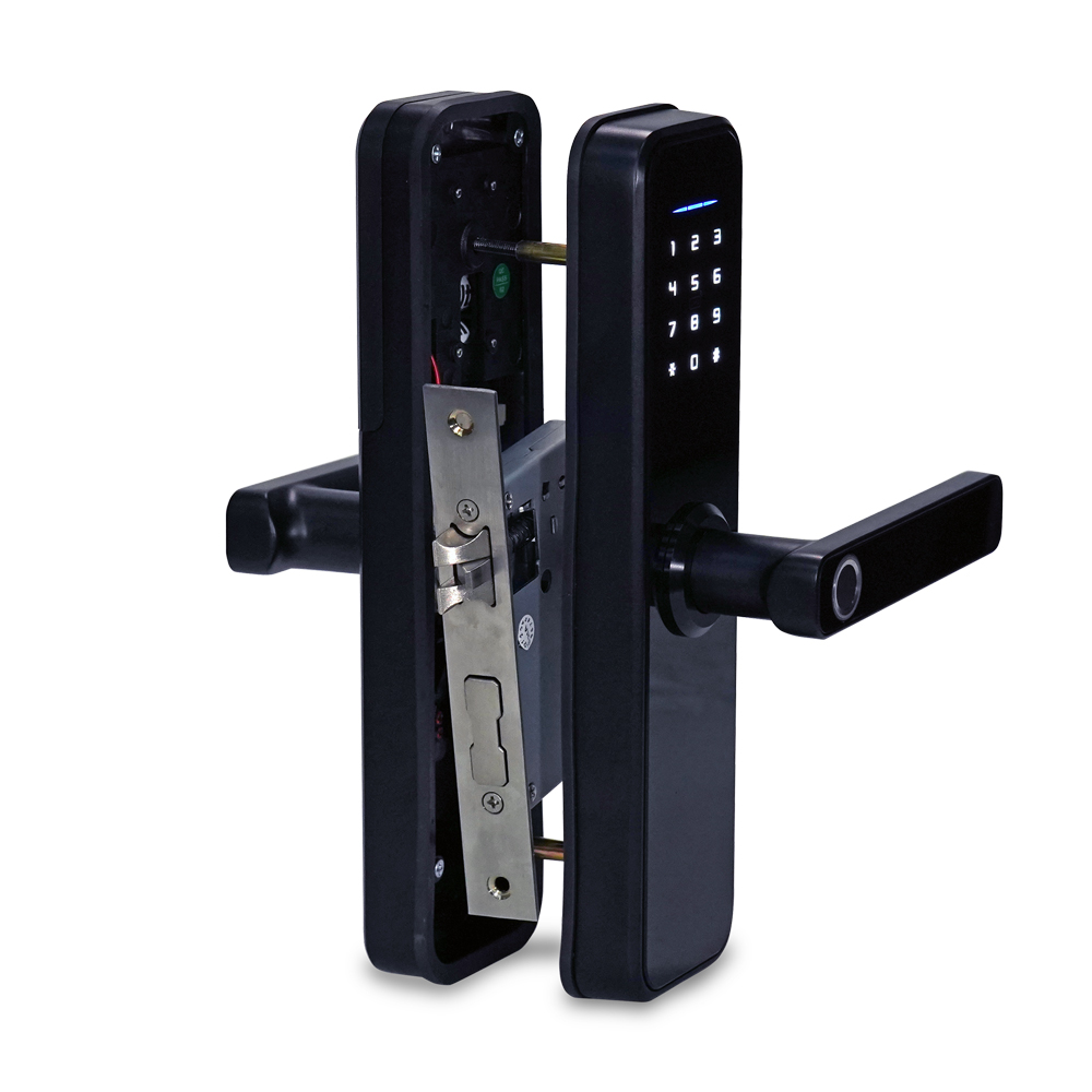 Замок біометричний TRL-5305BTF BLACK TRINIX Замок біометричний TRL-5305BTF BLACK TRINIX