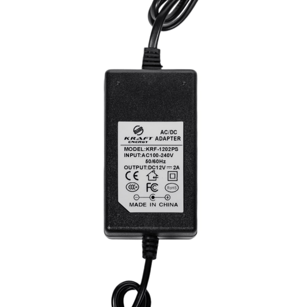 Блок живлення KRF-1202PS Kraft 12V/2A Блок живлення KRF-1202PS Kraft 12V/2A