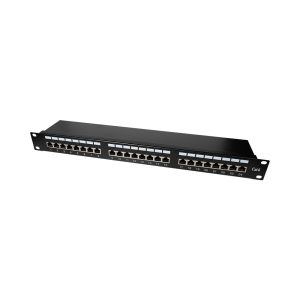 Патч-панель NVC-PN-12/24 CAT5/CAT6