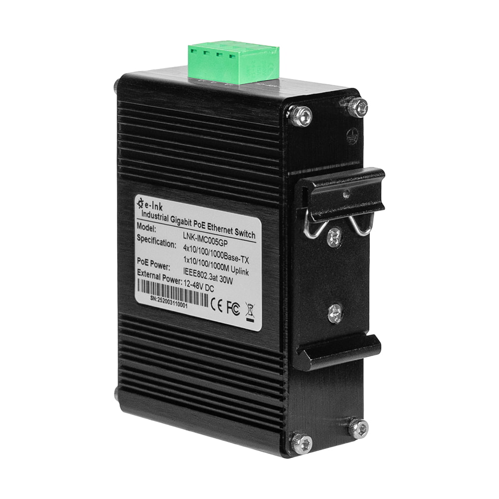 PoE комутатор LNK-IMC005GP E-LINK PoE комутатор LNK-IMC005GP E-LINK