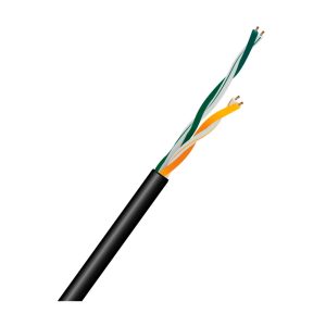 Кабель UTP CAT5E CU 0.5 mm LDPE 2PR Outdoor KRAFT (305м)