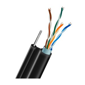 Кабель FTP CAT5E CU 0.51 mm LDPE Outdoor + дріт TRINIX (305м)