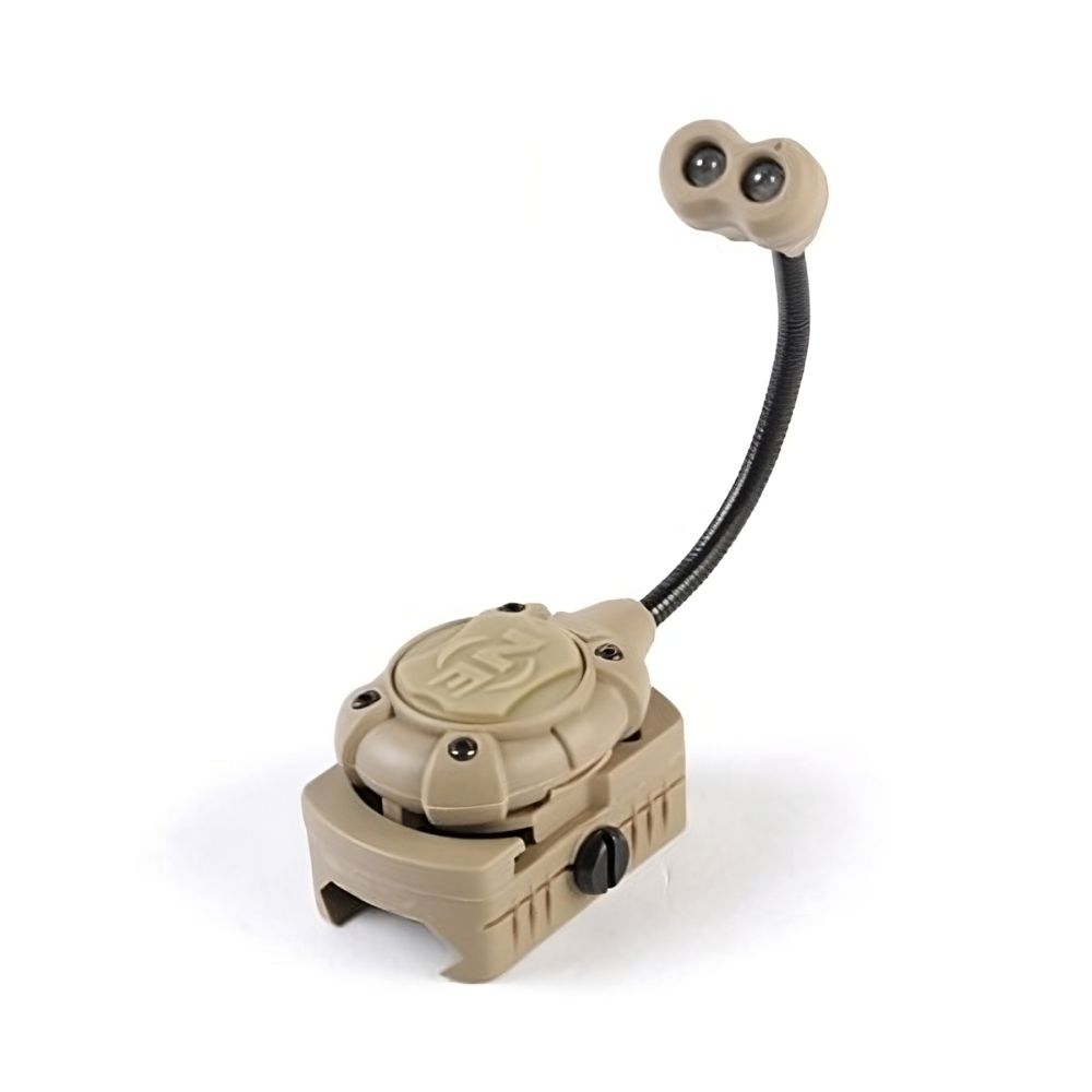 Тактичний ліхтар на шолом Night Evolution MPLS2 Tan (Red/White) Тактичний ліхтар на шолом Night Evolution MPLS2 Tan (Red/White)