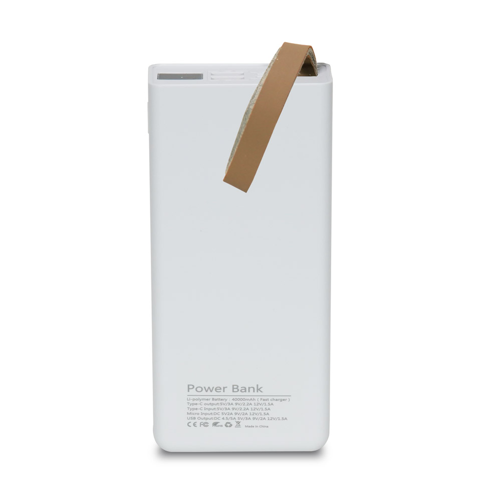Power Bank TPB-2340 (40000 mAh) White Kraft Power Bank TPB-2340 (40000 mAh) White Kraft
