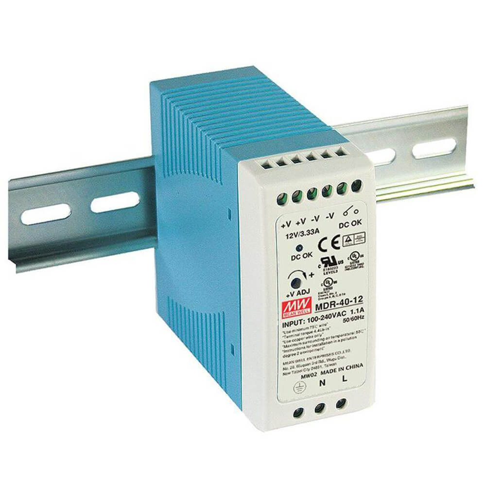Блок живлення MDR-40-12 Mean Well на DIN-рейку Блок живлення MDR-40-12 Mean Well на DIN-рейку