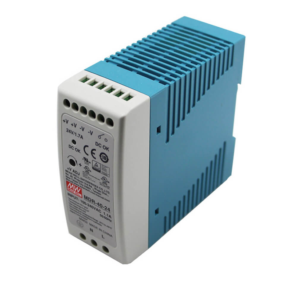 Блок живлення MDR-40-24 Mean Well на DIN-рейку Блок живлення MDR-40-24 Mean Well на DIN-рейку