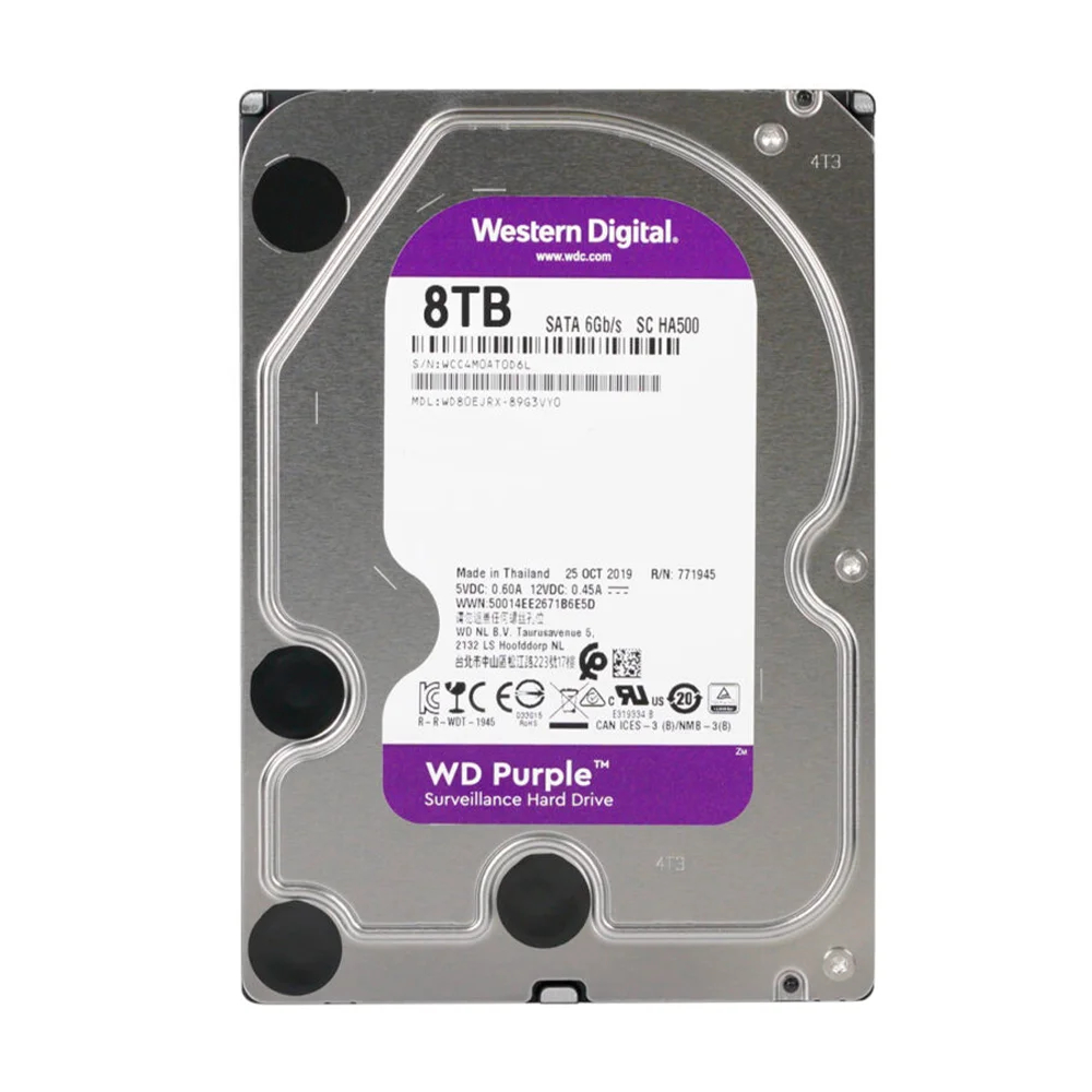 Жорсткий диск Western Digital Purple 8TB 64MB WD80EJRX Жорсткий диск Western Digital Purple 8TB 64MB WD80EJRX