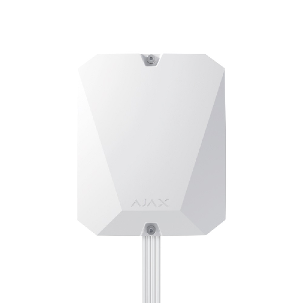 Трансміттер MultiTransmitter Fibra White Ajax Трансміттер MultiTransmitter Fibra White Ajax